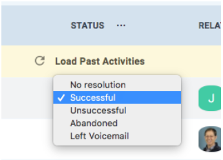 nimble activities tab overview
