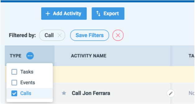 nimble listing tab overview