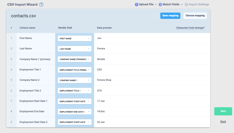 nimble multiple companies