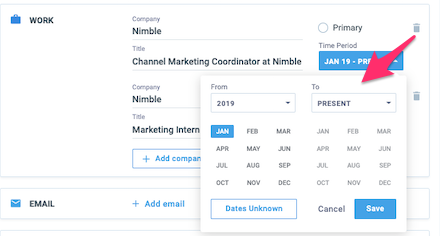 multiple companies nimble