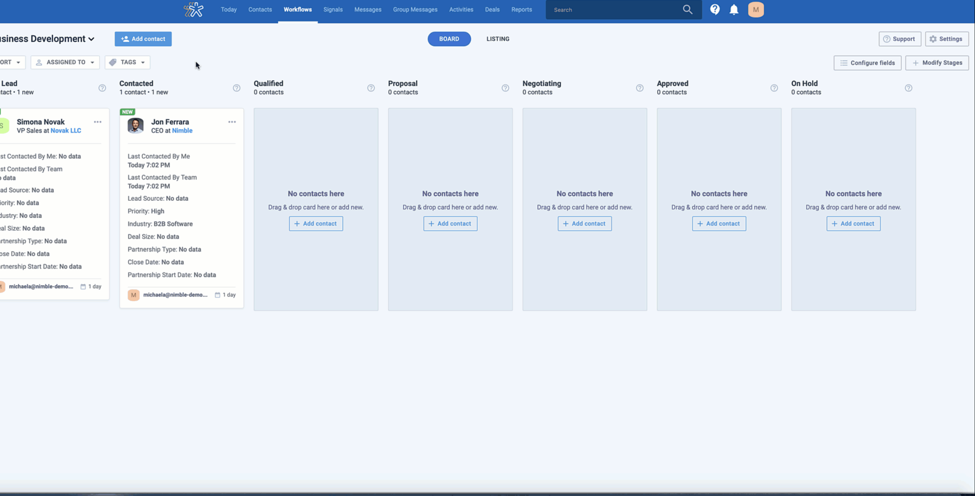 Workflow Dashboard