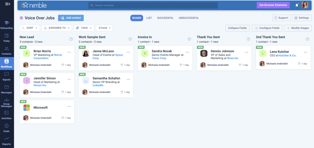 Task & Contact Management