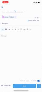 Scheduling Emails on Mobile
