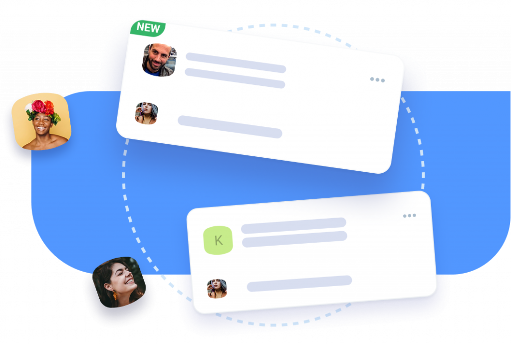 A conceptual graphic showing how to save website leads by routing form submissions directly into a CRM for automated follow-up.