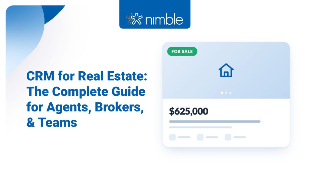 Real estate agent managing contacts and pipeline in a CRM on a laptop